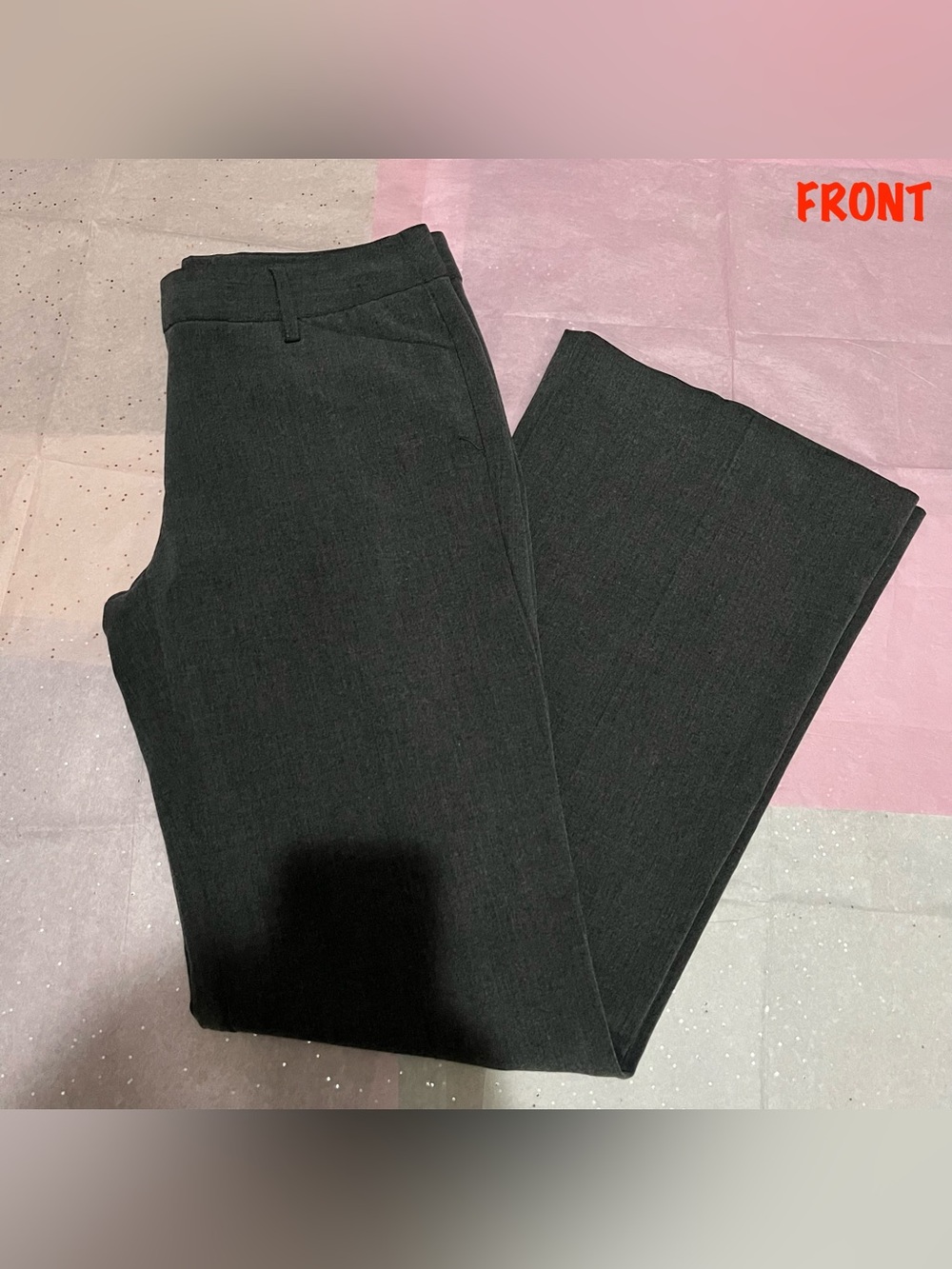 Star City Gray Bootcut Dress Pants